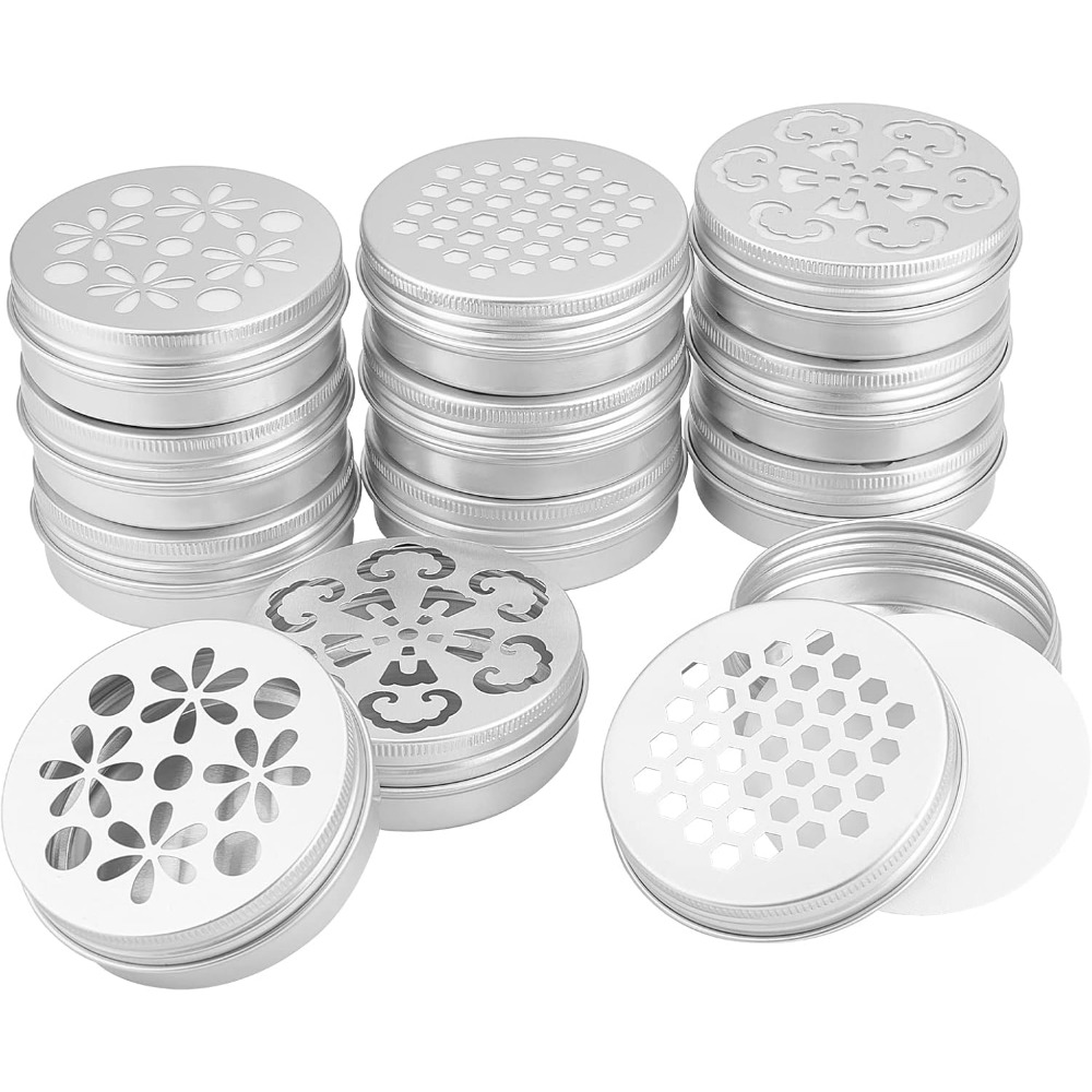 Tin Container Lid - Kaleng Aluminium 2 Ons 12 Buah