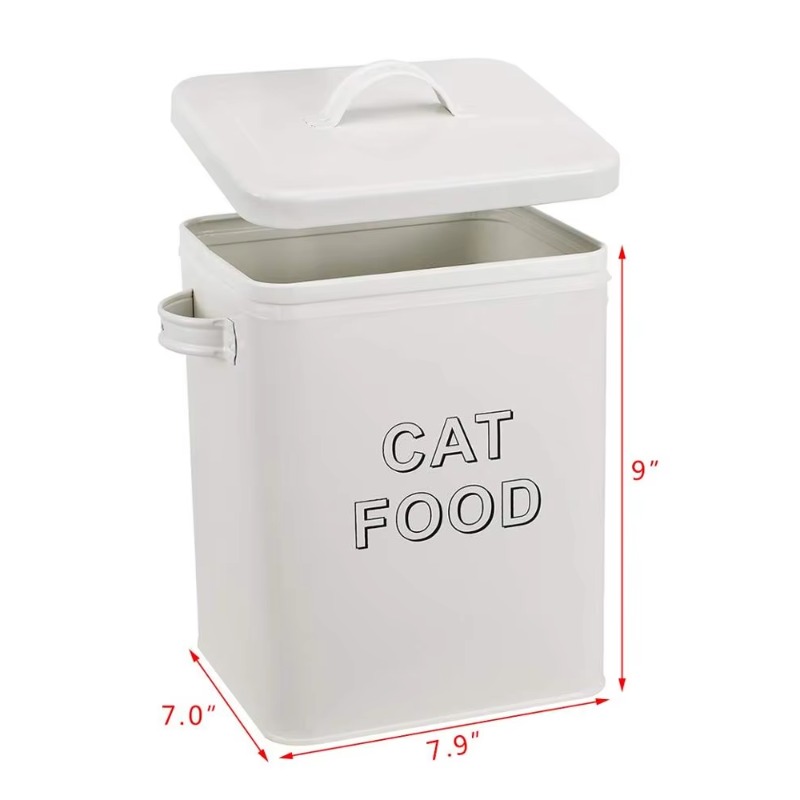 Tempat Penyimpanan Makanan dan - Tin Container Lid ulasan dan harga
