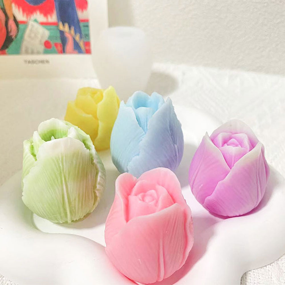 2 Buah Cetakan Lilin Silikon T - Candle Making Austin ulasan dan harga