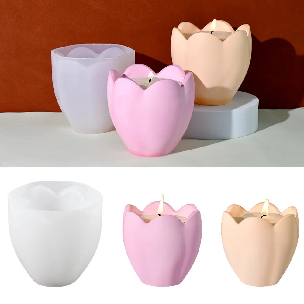 Pemegang Lilin Tulip silikon c - Kraft Box Candle ulasan dan harga