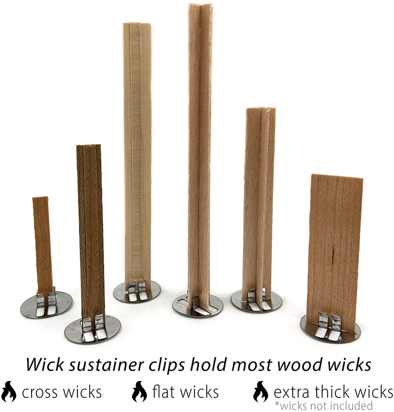 Kayu Lilin Sumbu Basis Klip un - Candle Making Wicks ulasan dan harga
