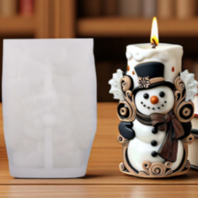 Cetakan Silikon Natal 3D Buata - Xmas Candle Making ulasan dan harga