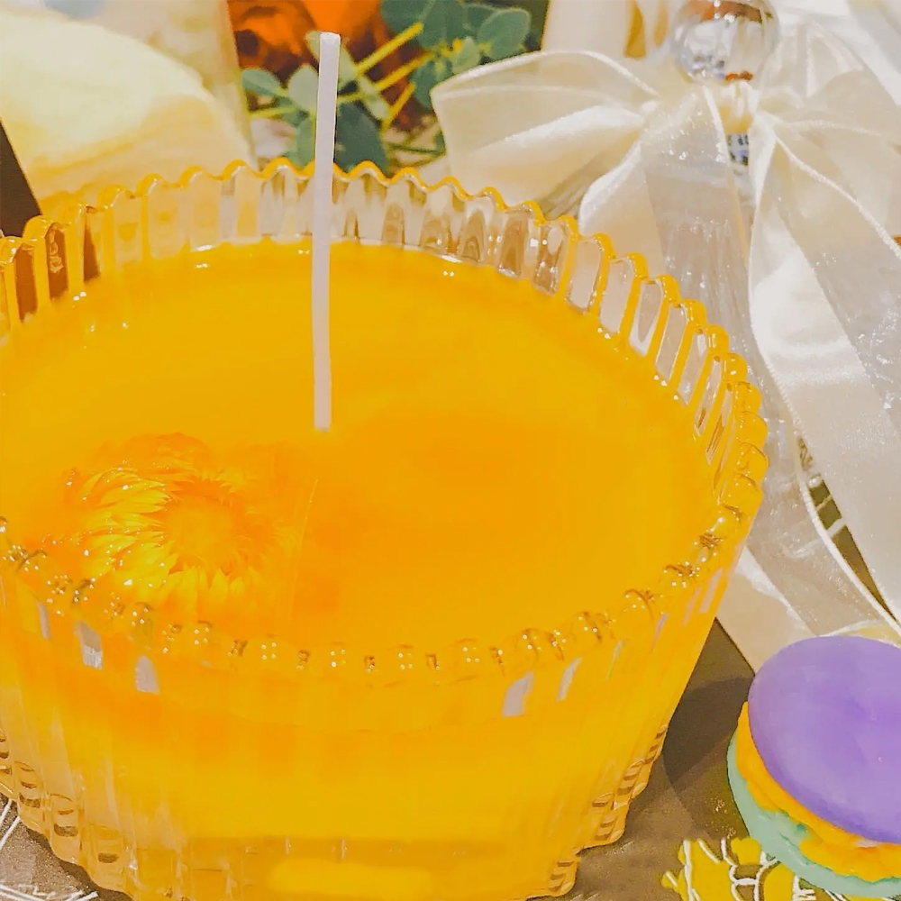 Lilin Jeli Gel Bening Kuning 2 - Candle Making Wicks ulasan dan harga