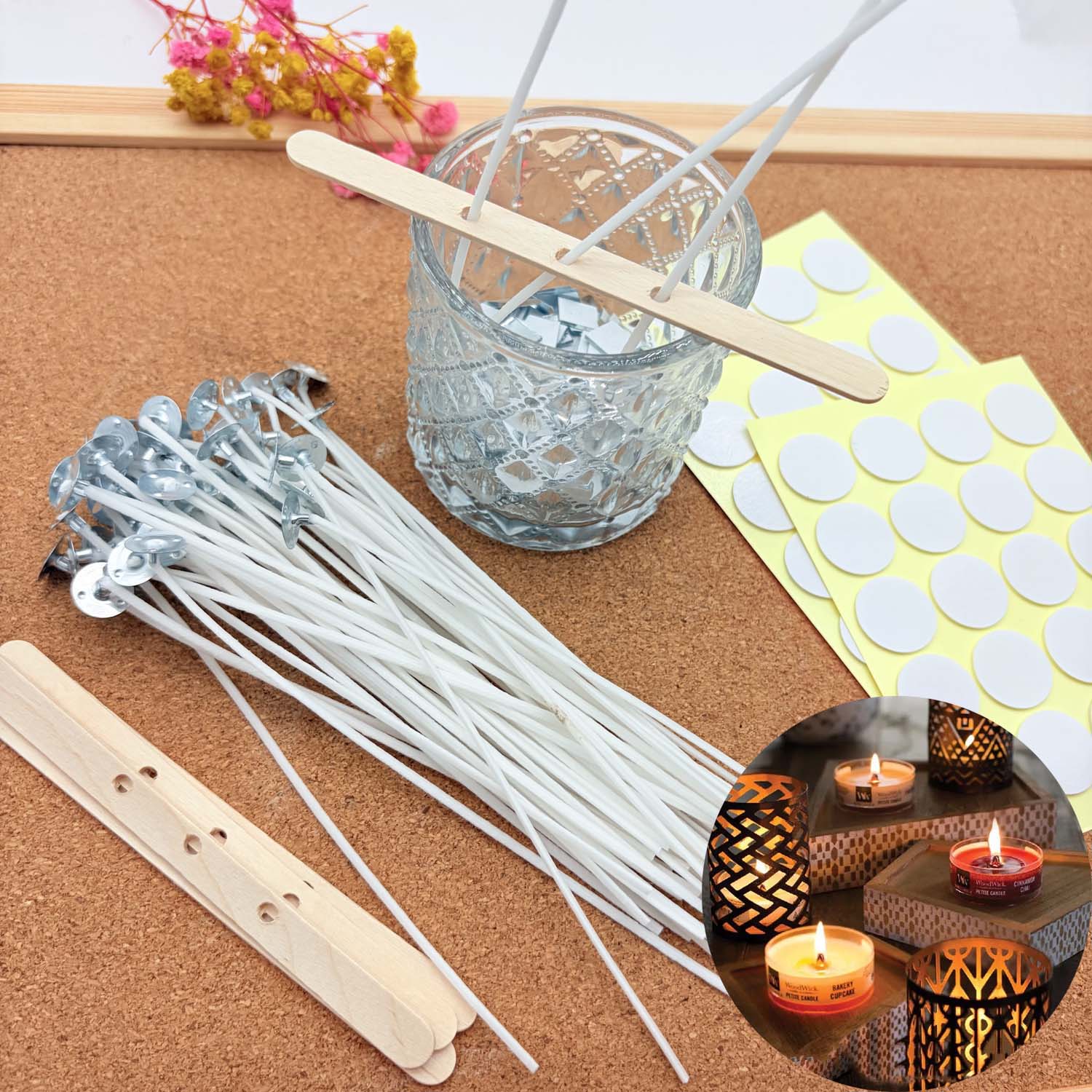 1 SET Perlengkapan Pembuatan L - Candle Making Wicks ulasan dan harga