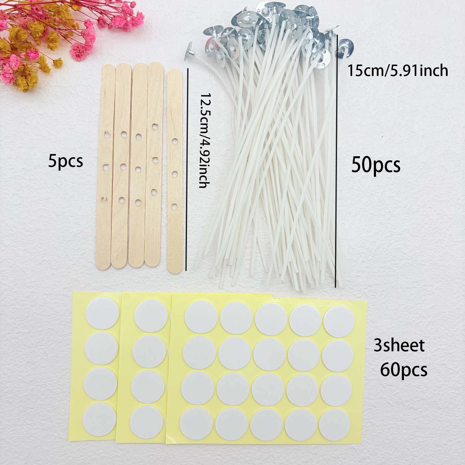 1 SET Perlengkapan Pembuatan L - Candle Making Wicks ulasan dan harga