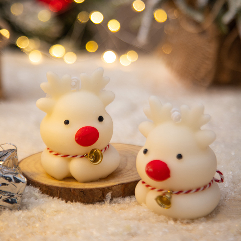 Cetakan Lilin Rusa Natal 3D un - Xmas Candle Making ulasan dan harga