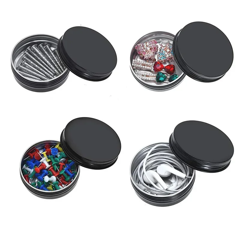 50 Buah Stoples Lilin Hitam de - Tin Container Lid ulasan dan harga