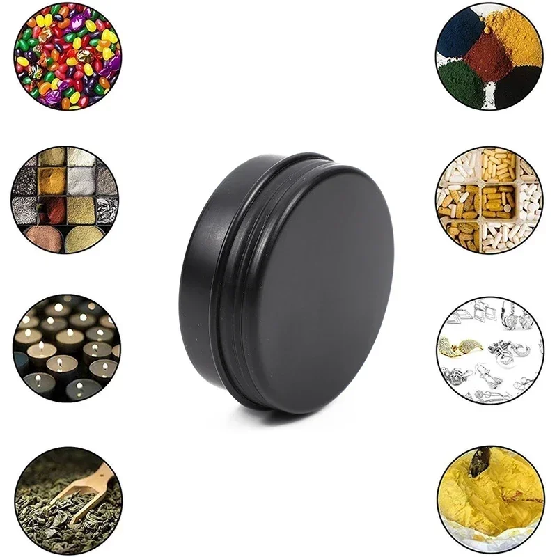 50 Buah Stoples Lilin Hitam de - Tin Container Lid ulasan dan harga
