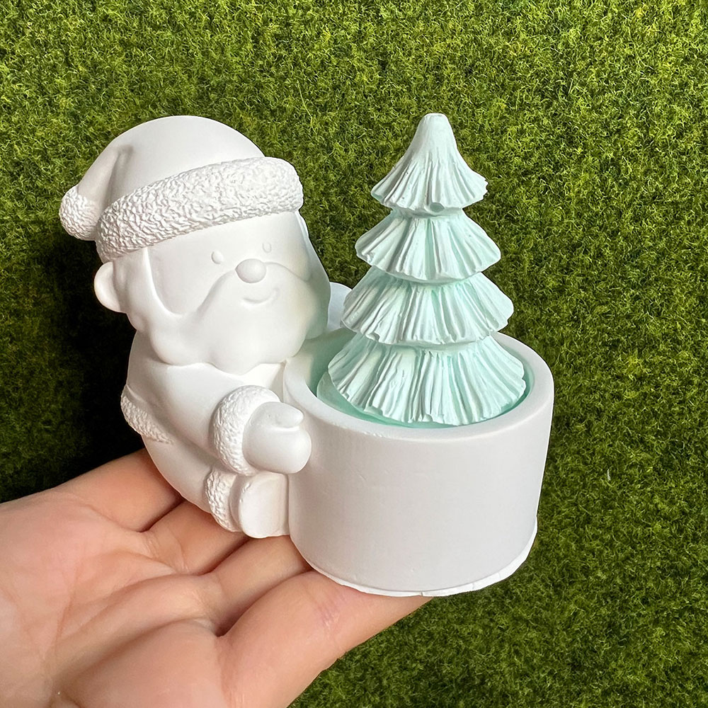 Cetakan Silikon Tempat Lilin S - Xmas Candle Making ulasan dan harga