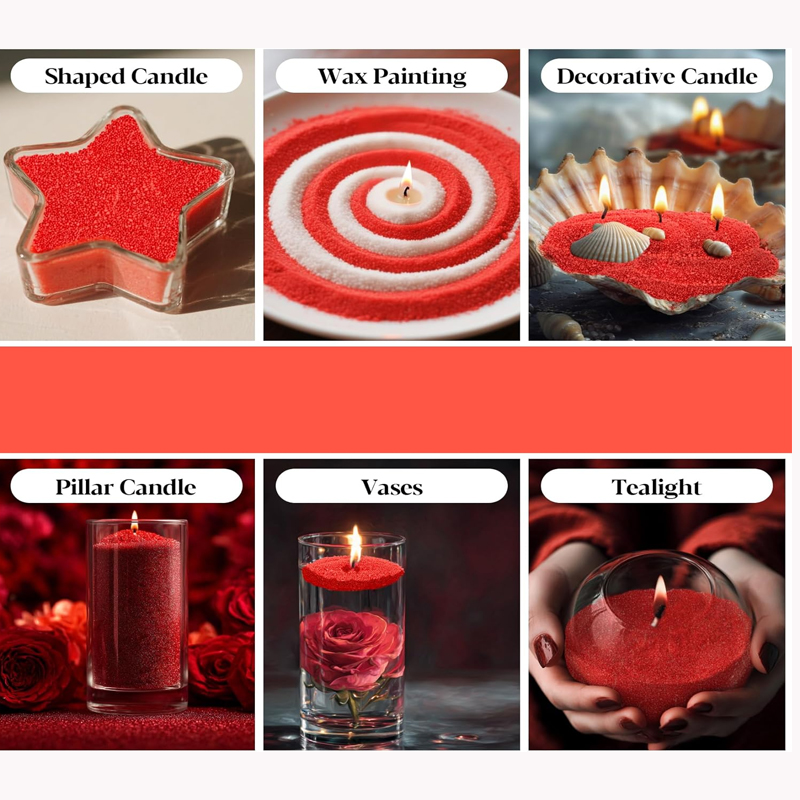 100G Lilin Mutiara Pasir Hijau - Candle Making Wicks ulasan dan harga