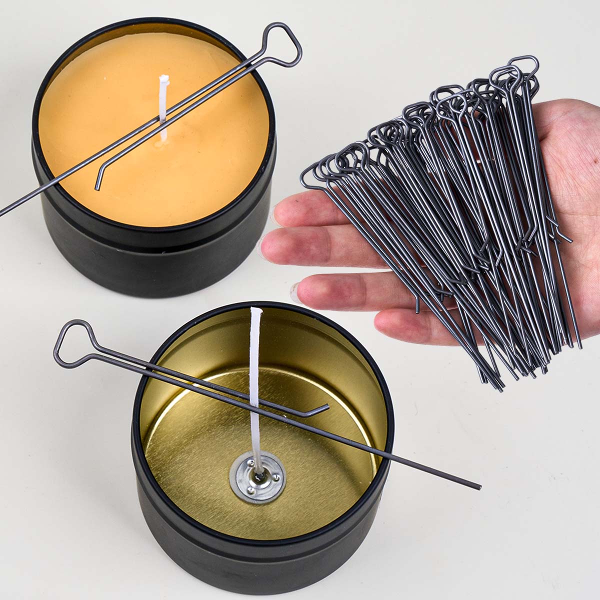 5/10 Buah Penjepit Sumbu Lilin - Candle Making Wicks ulasan dan harga