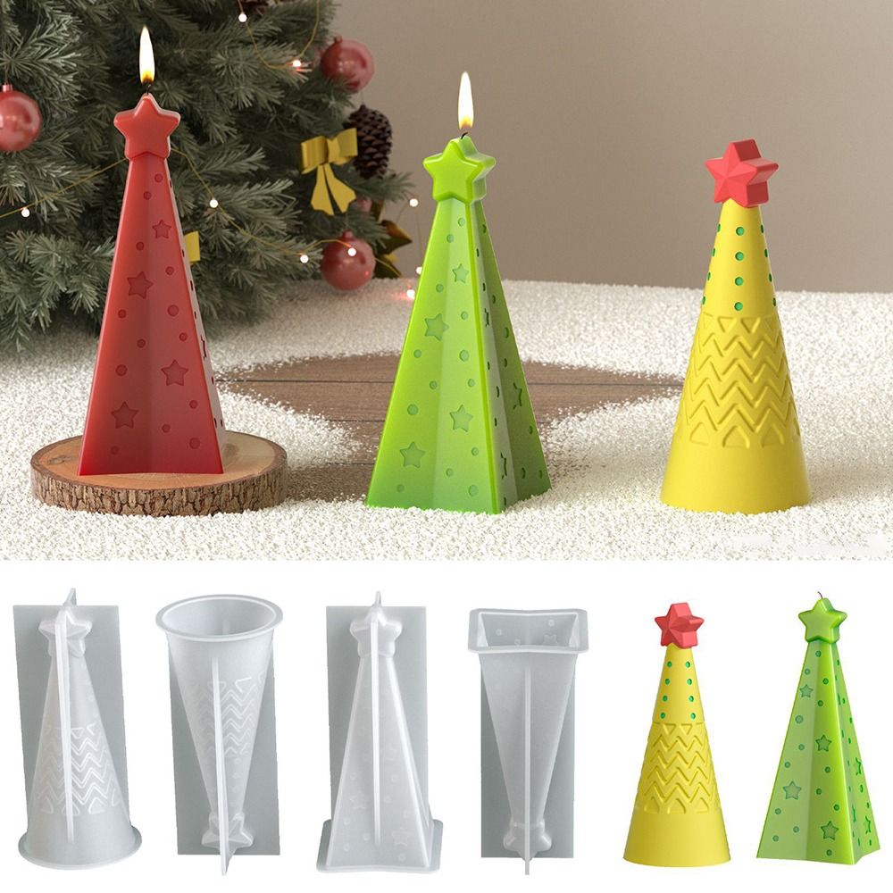 Cetakan Lilin Kerucut Natal Si - Xmas Candle Making ulasan dan harga