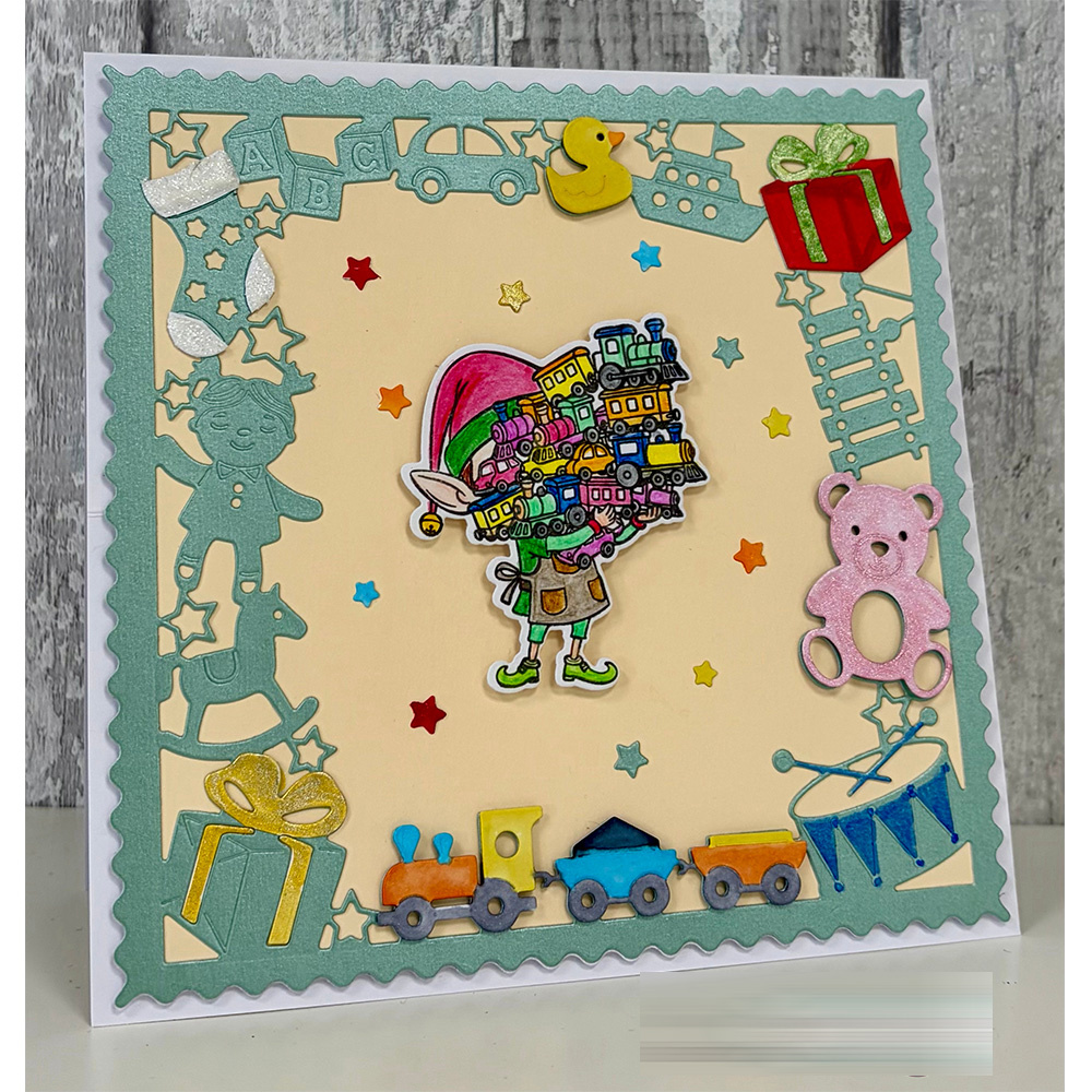 Set Mainan Bengkel Santa, Ceta - Kraft Box Candle ulasan dan harga
