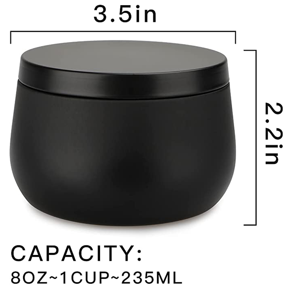 12 pcs Stoples Lilin Logam Put - Tin Container Lid ulasan dan harga
