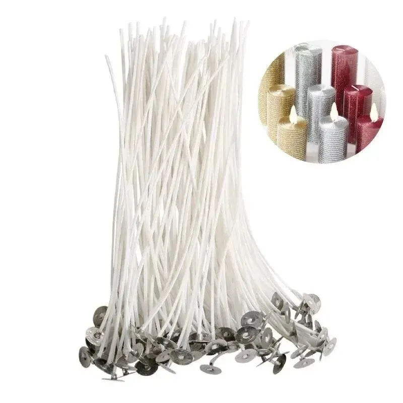 100 buah sumbu lilin 9/15/20cm - Candle Making Wicks ulasan dan harga