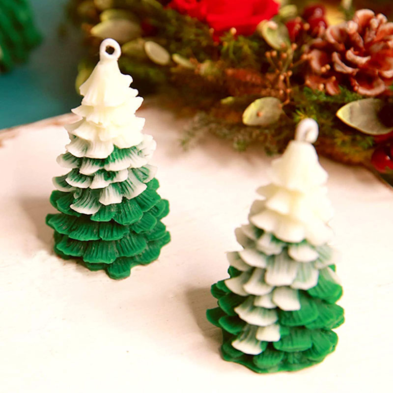 Cetakan Lilin Pohon Natal 3D C - Xmas Candle Making ulasan dan harga